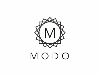 Modo logo design by up2date