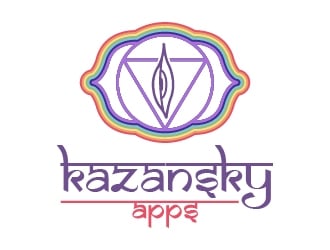 KazanskyApps logo design by cybil