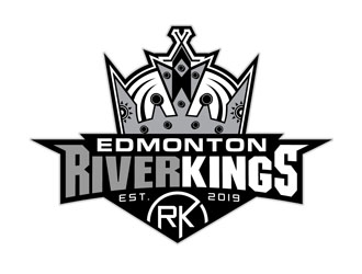 Edmonton River Kings logo design by DreamLogoDesign