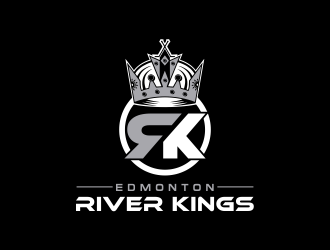 Edmonton River Kings logo design by kopipanas