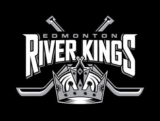 Edmonton River Kings logo design by daywalker