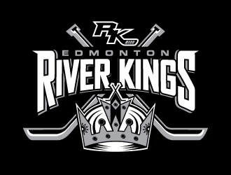 Edmonton River Kings logo design by daywalker