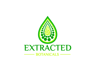Extracted Botanicals logo design by Barkah