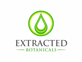 Extracted Botanicals logo design by afra_art