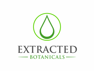 Extracted Botanicals logo design by afra_art