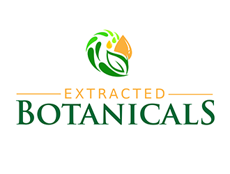 Extracted Botanicals logo design by 3Dlogos