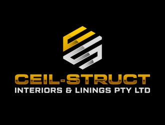 CEIL-STRUCT Interiors & Linings Pty Ltd logo design by akilis13