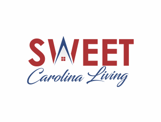 Sweet Carolina Living logo design by up2date
