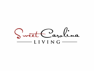 Sweet Carolina Living logo design by HeGel