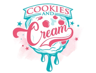 Cookies and Cream logo design by dorijo