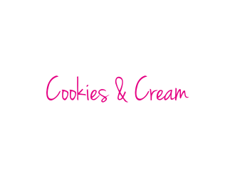 Cookies and Cream logo design by p0peye