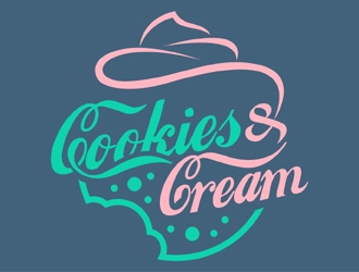 Cookies and Cream logo design by MAXR