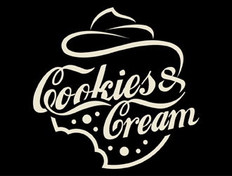 Cookies and Cream logo design by MAXR