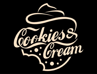 Cookies and Cream logo design by MAXR