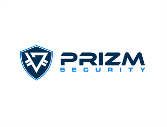 Prizm Security logo design by evdesign