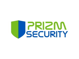 Prizm Security logo design by mckris
