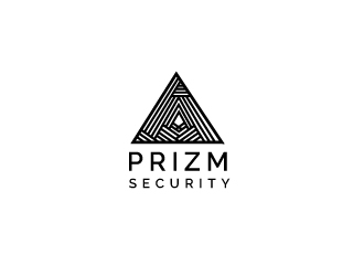Prizm Security logo design by plsohani