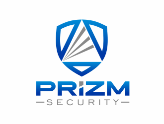 Prizm Security logo design by serprimero