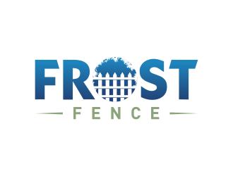 Frost Fence logo design by Dakon