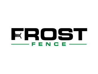 Frost Fence logo design by aldesign