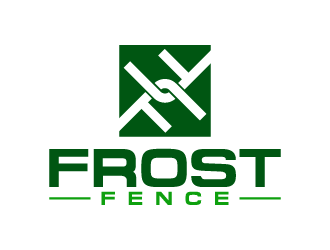 Frost Fence logo design by BrightARTS