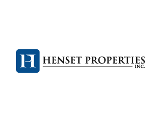 Henset Properties Inc. logo design by Lawlit