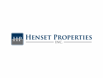 Henset Properties Inc. logo design by ammad