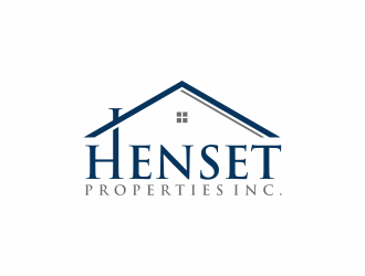 Henset Properties Inc. logo design by ammad