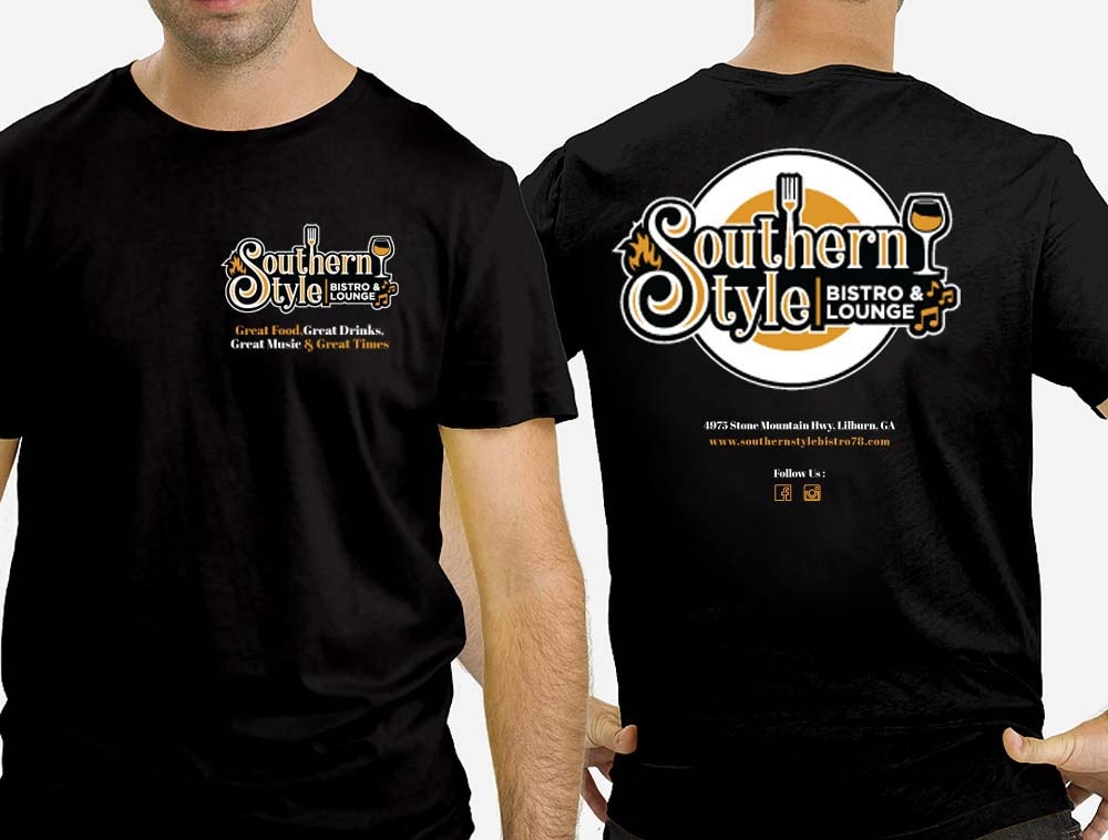 Southern Style Bistro and Lounge logo design by SOLARFLARE