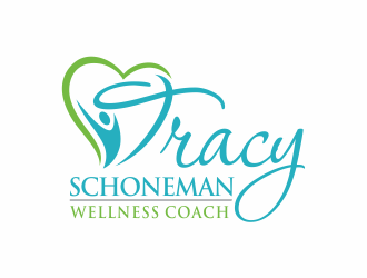 Tracy Schoneman Wellness Coach logo design by agus