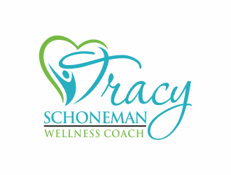 Tracy Schoneman Wellness Coach logo design by agus