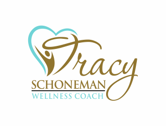 Tracy Schoneman Wellness Coach logo design by agus