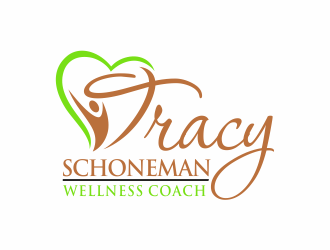 Tracy Schoneman Wellness Coach logo design by agus