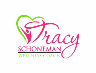 Tracy Schoneman Wellness Coach logo design by agus