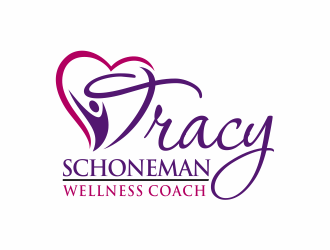 Tracy Schoneman Wellness Coach logo design by agus