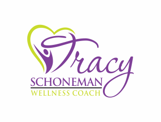 Tracy Schoneman Wellness Coach logo design by agus