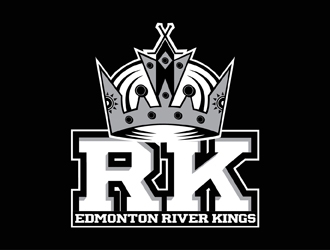 Edmonton River Kings logo design by neonlamp