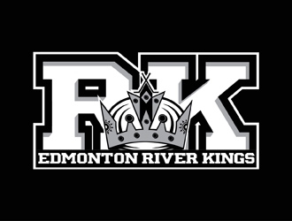 Edmonton River Kings logo design by neonlamp