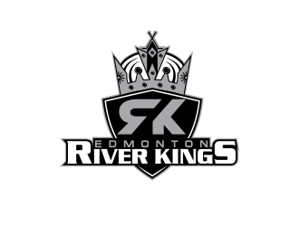 Edmonton River Kings logo design by kopipanas