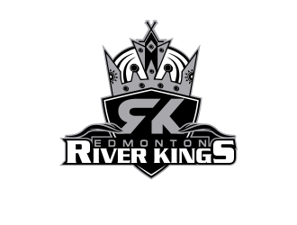 Edmonton River Kings logo design by kopipanas