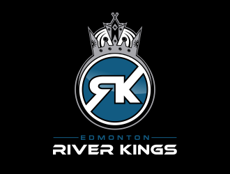 Edmonton River Kings logo design by kopipanas