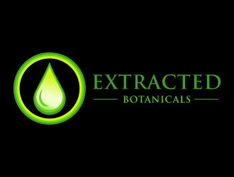 Extracted Botanicals logo design by aldesign