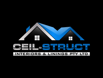 CEIL-STRUCT Interiors & Linings Pty Ltd logo design by pencilhand
