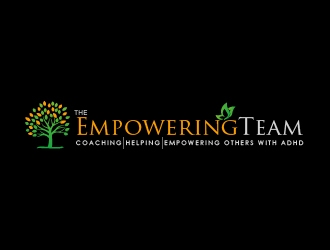 The Empowering Team        Coaching, Helping & Empowering People with ADHD logo design by pambudi