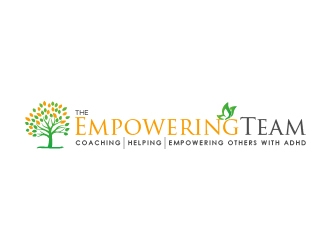The Empowering Team        Coaching, Helping & Empowering People with ADHD logo design by pambudi