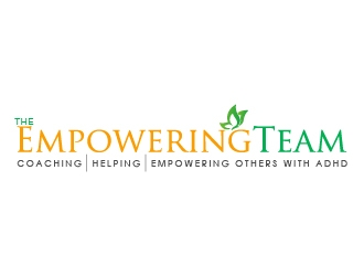 The Empowering Team        Coaching, Helping & Empowering People with ADHD logo design by pambudi