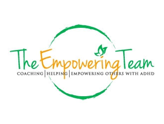 The Empowering Team        Coaching, Helping & Empowering People with ADHD logo design by pambudi