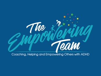 The Empowering Team        Coaching, Helping & Empowering People with ADHD logo design by Abril