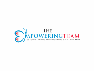 The Empowering Team        Coaching, Helping & Empowering People with ADHD logo design by up2date