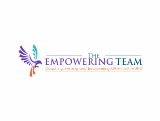 The Empowering Team        Coaching, Helping & Empowering People with ADHD logo design by up2date